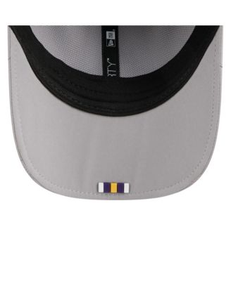 Men's Gray Minnesota Vikings 2025 Sideline M-Crown 9FORTY Adjustable Hat