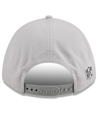 Men's Gray New Orleans Saints 2025 Sideline M-Crown 9FORTY Adjustable Hat
