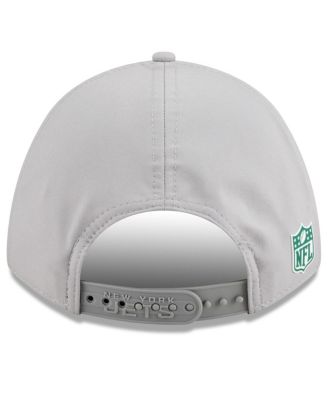 Men's Gray New York Jets 2025 Sideline M-Crown 9FORTY Adjustable Hat