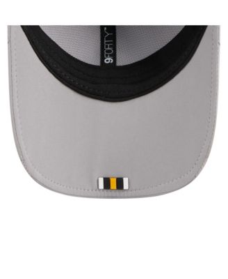 Men's Gray Pittsburgh Steelers 2025 Sideline M-Crown 9FORTY Adjustable Hat