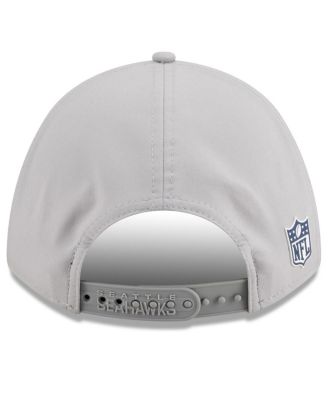 Men's Gray Seattle Seahawks 2025 Sideline M-Crown 9FORTY Adjustable Hat