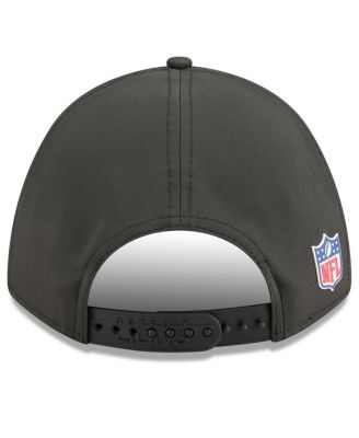 Men's Black Detroit Lions 2025 Sideline M-Crown 9FORTY Adjustable Hat