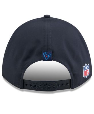Men's Navy Houston Texans 2025 Sideline H-Town M-Crown 9FORTY Adjustable Hat
