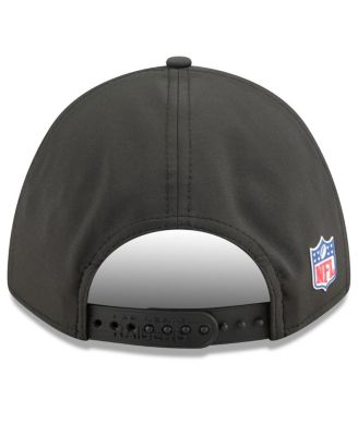 Men's Black Las Vegas Raiders 2025 Sideline M-Crown 9FORTY Adjustable Hat