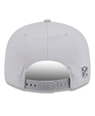 Men's Gray Atlanta Falcons 2025 Sideline Split Panel 9FIFTY Snapback Hat