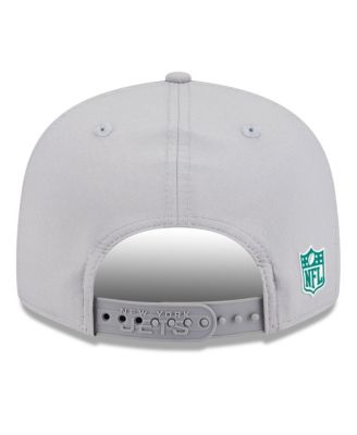 Men's Gray New York Jets 2025 Sideline Split Panel 9FIFTY Snapback Hat