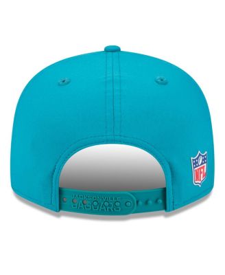 Men's Teal Jacksonville Jaguars 2025 Sideline Split Panel 9FIFTY Snapback Hat