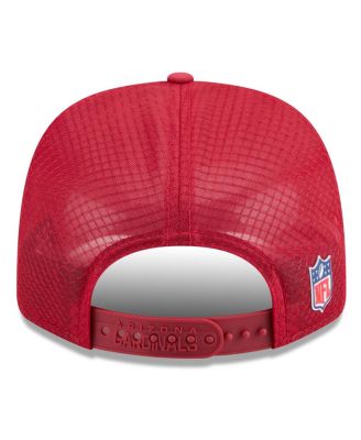 Men's Cardinal Arizona Cardinals 2025 Sideline 9SEVENTY Trucker Adjustable Hat