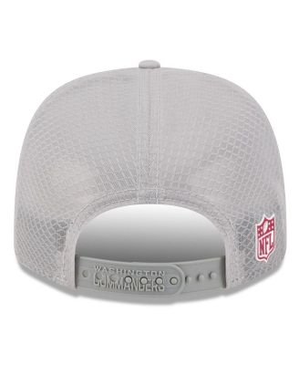 Men's Gray Washington Commanders 2025 Sideline 9SEVENTY Adjustable Trucker Hat