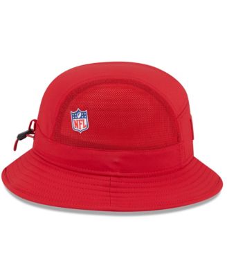 Men's Red Tampa Bay Buccaneers 2025 Sideline Bucket Hat