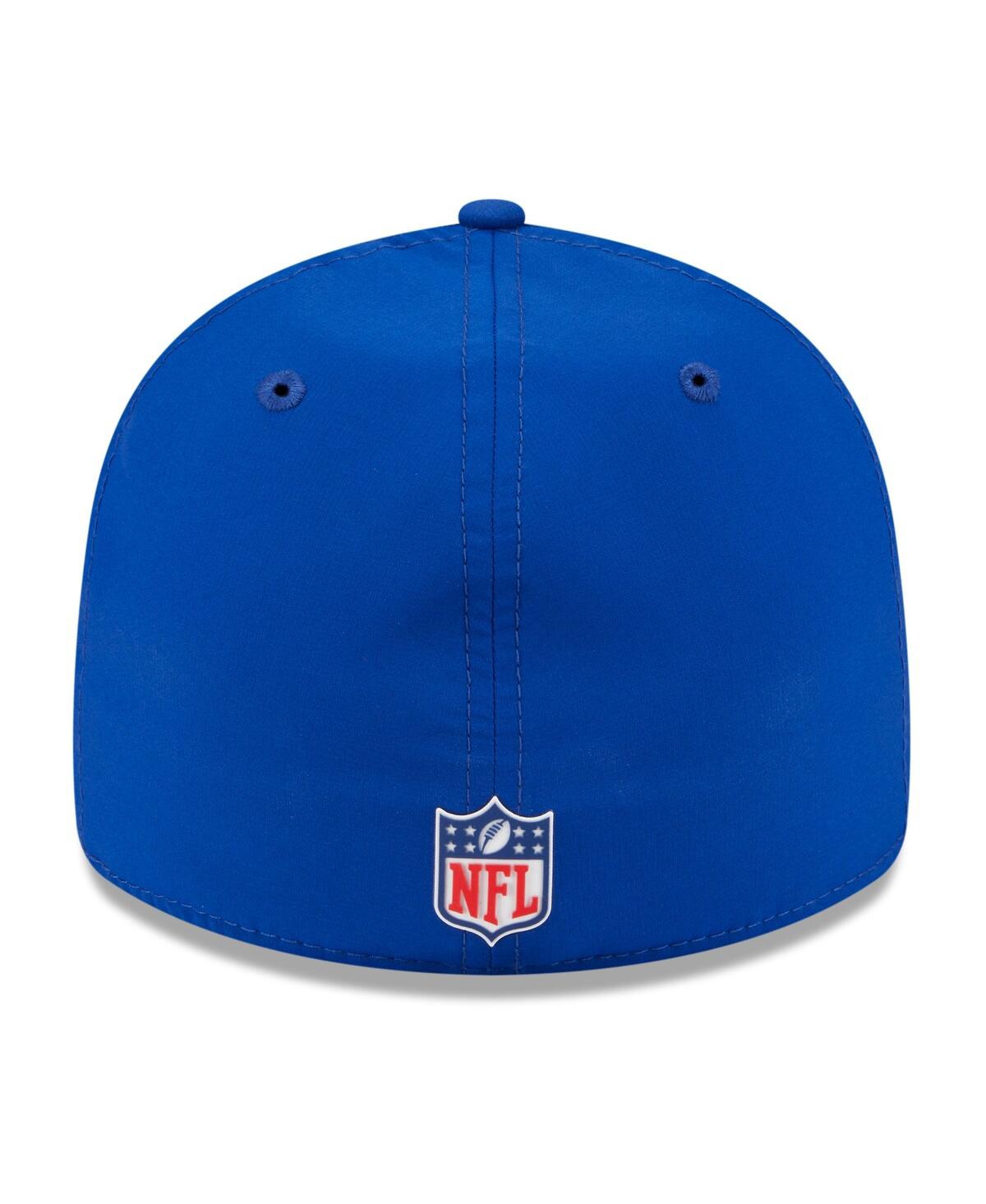 New Era Men's Royal New York Giants 2025 Sideline Retro Crown 59fifty Fitted Hat In Blue