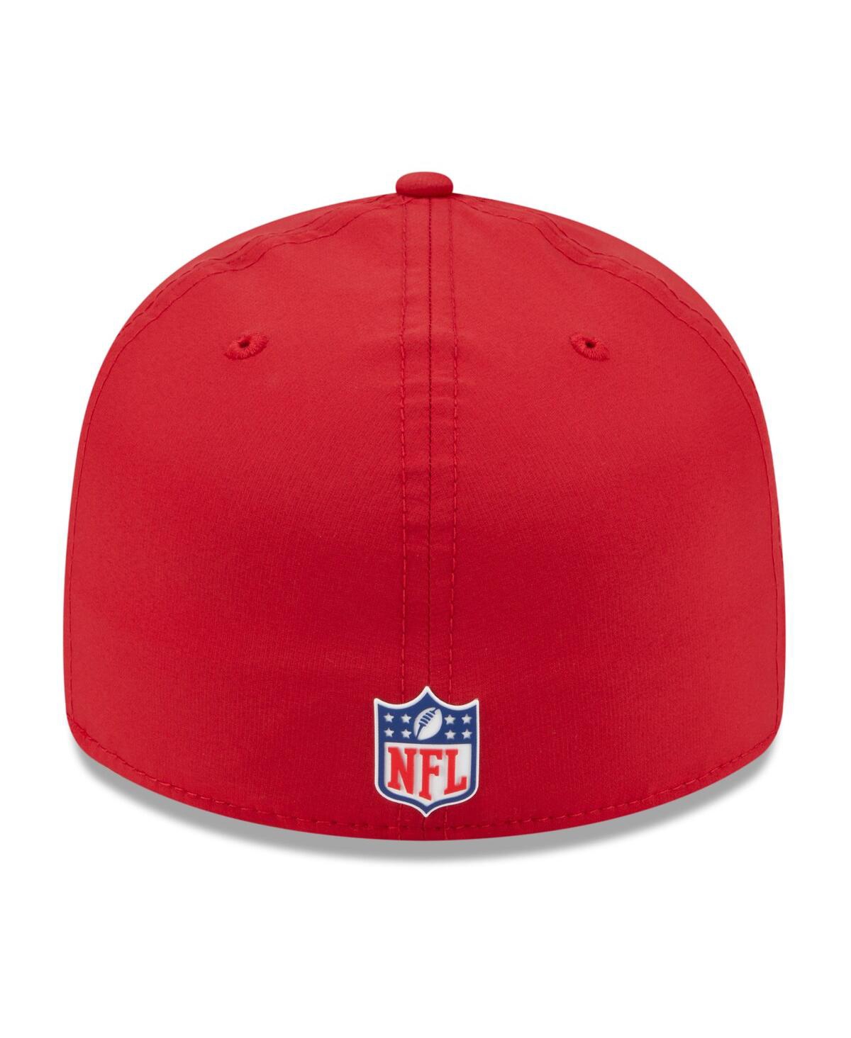 New Era Men's Red Tampa Bay Buccaneers 2025 Sideline Retro Crown 59fifty Fitted Hat In Red