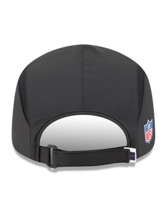 Men's Black Baltimore Ravens 2025 Sideline Runner Adjustable Hat
