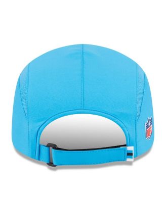 Men's Blue Carolina Panthers 2025 Sideline Runner Adjustable Hat