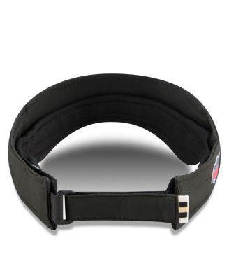 Men's Black New Orleans Saints 2025 Sideline Visor Hat