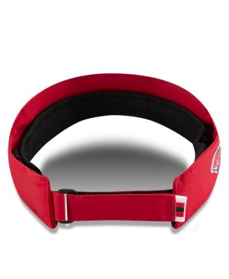 Men's Scarlet San Francisco 49ers 2025 Sideline Visor Hat