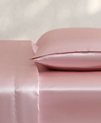 Silky Satin 3-Pc. Sheet Set, Twin XL