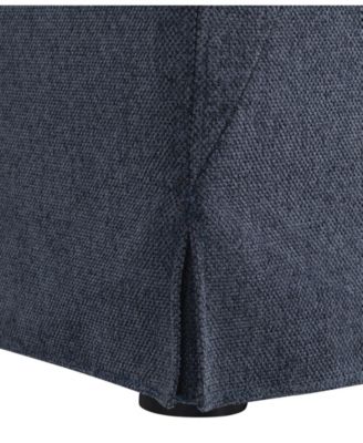 53.5" Polyester Hampstead Convertible Twin Sleeper Loveseat