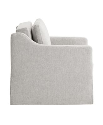 35" Polyester Harley Convertible Single Sleeper Chair