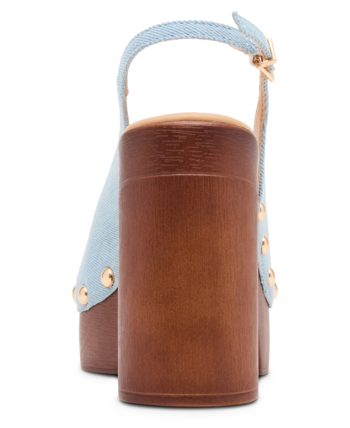 Madden Girl Women's Xanadu Wooden Platform Slingback Pumps In Blue