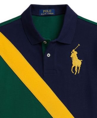 Big Boys Big Pony Mesh Polo Shirt