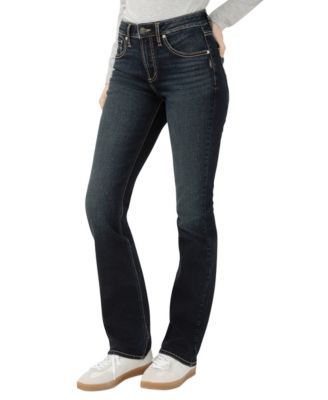 Women's Avery High Rise Curvy Fit Slim Bootcut Jeans