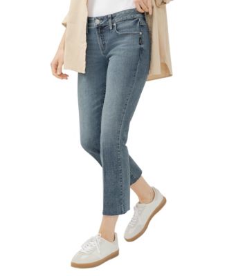 Women's Elyse Mid Rise Comfort Fit Kick Flare Jeans