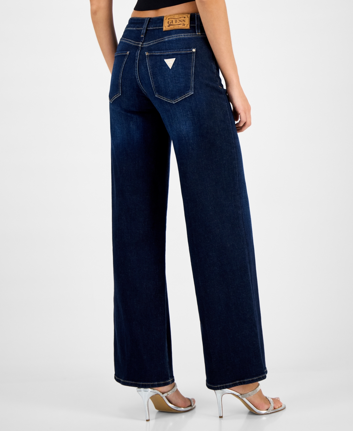 Guess Women's Sexy Palazzo Wide Leg Jeans