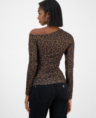 Women's Anita Printed Asymmetric Top