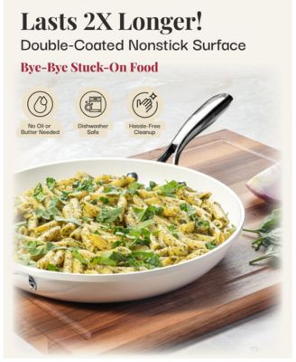 Natural Collection 14 in. Ceramic Nonstick Skillet