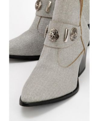 Kenda Buckle Block Heel Boot