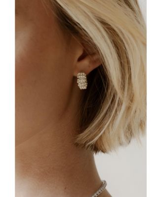 Millie Mini Pearl Hoops