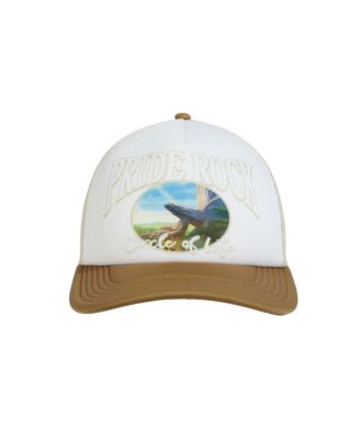 The Lion King Pride Rock White & Tan Trucker Hat