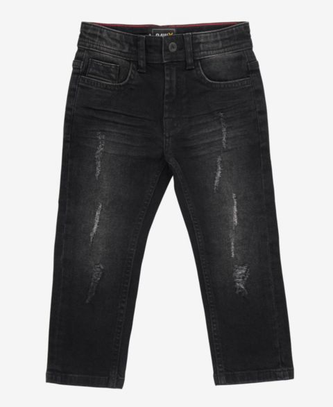 Джинсы Raw X Distressed Jeans 2T-4T для мальчиков-малышей, цвет: Чёрный