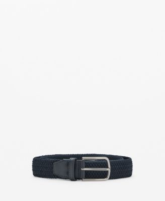 Men's Braided Elastic Belt