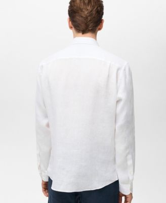 Men's Linen Long Sleeve Shirt