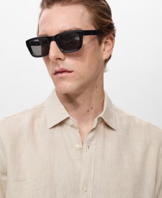 Men's Linen Long Sleeve Shirt