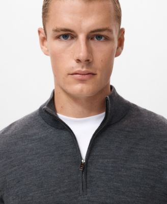 Men's Perkins Neck Wool Sweater