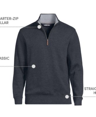 Men's Bedford Rib Quarter Zip Sweater
