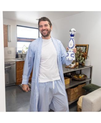 Men's Men s Organic Cotton Poplin Long Pajama Pants