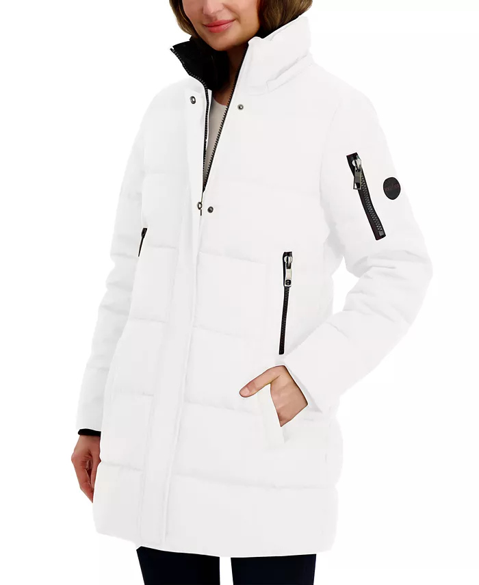 Women's Faux-Fur-Trim Hooded Puffer Coat - thumbnail 5