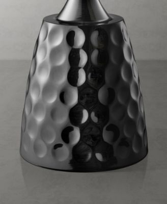 Knoll 16" Metal Round End Table with Pedestal Base