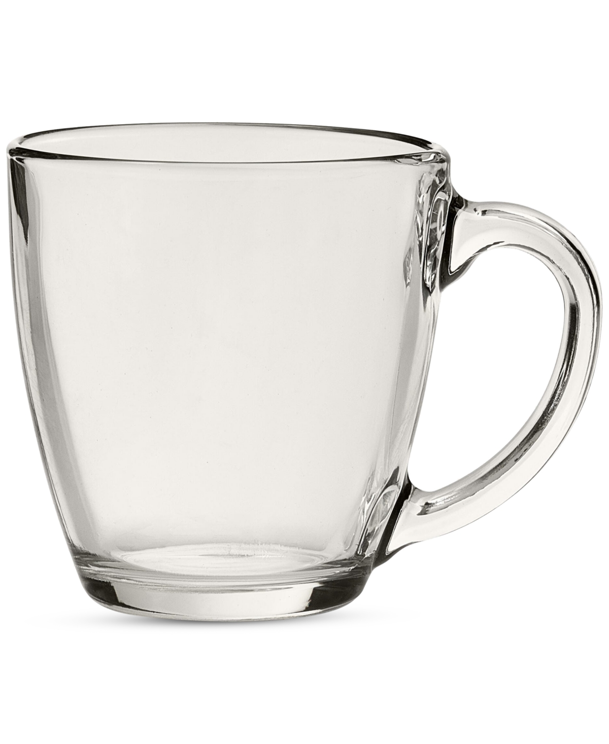 Arch Studio Tapered Glass Mugs, Set Of 2, Macy's Exclusive In Transparent