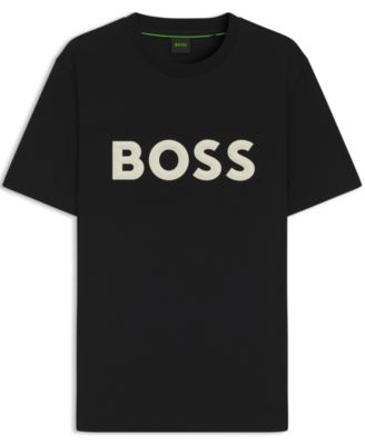 Men's 3D Logo Cotton-Jersey T-Shirt