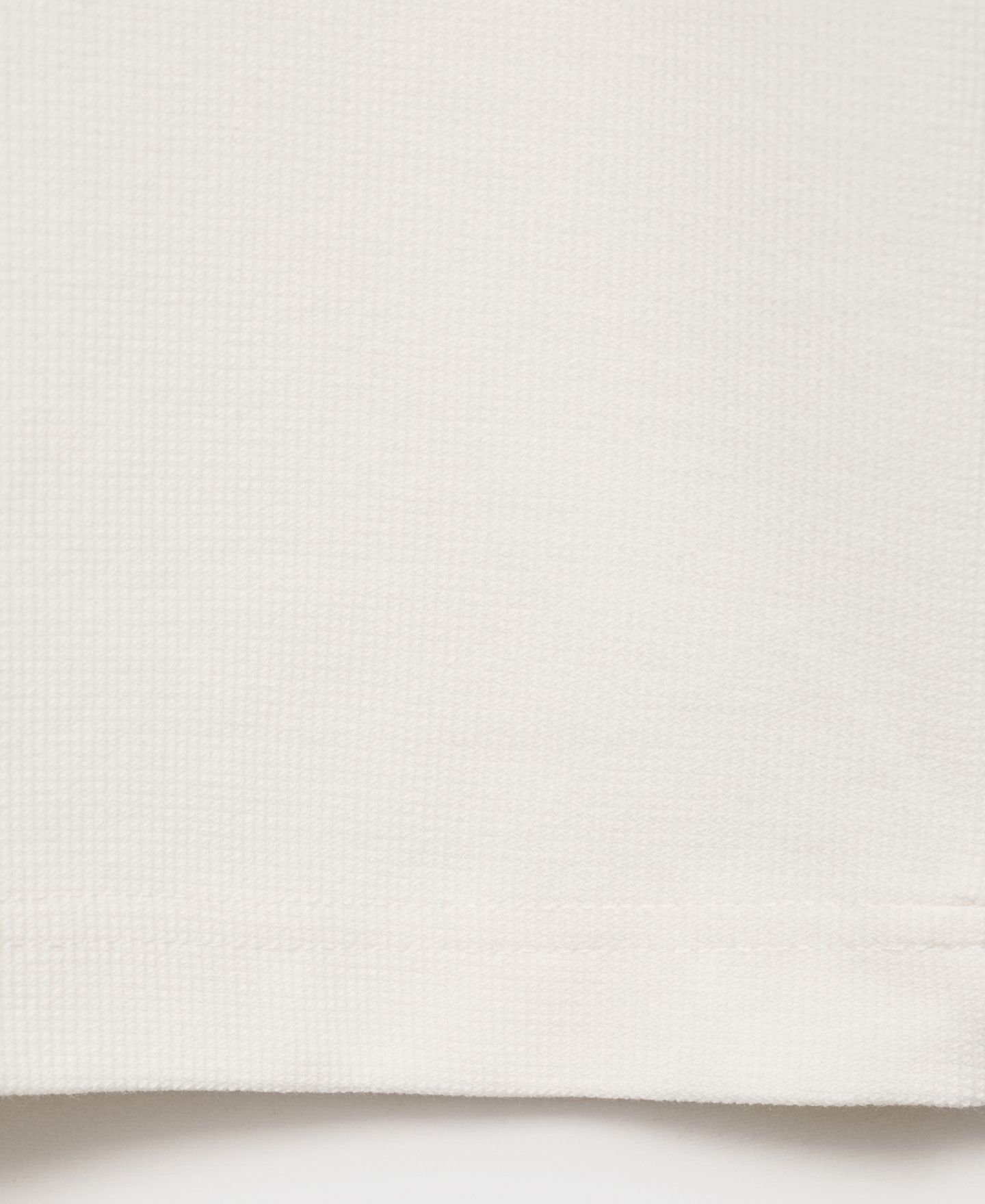 Мужская футболка Mango Regular-Fit Textured, цвет: Белый — фото 6