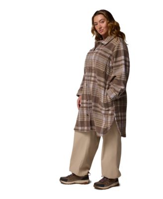 Plus Wildest Venture Long Fleece Coat