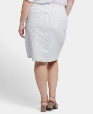 Plus Size High Waist Skirt