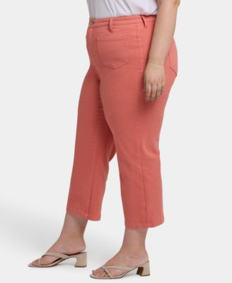 Plus Size Coco Relaxed Wide Leg Crop Pants