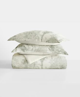 Timeless Pattern Reversible 3-Pc. Duvet Cover Set, King/California King