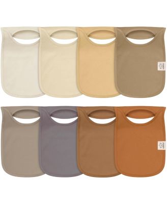 8-Pack Baby Bibs for Boys, Girls, Pull-on Bibs, Baby Drool Bibs for Baby Boy, Baby Girl, Baby Bib Unisex